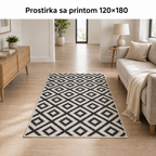 Prostirka sa printom 120×180