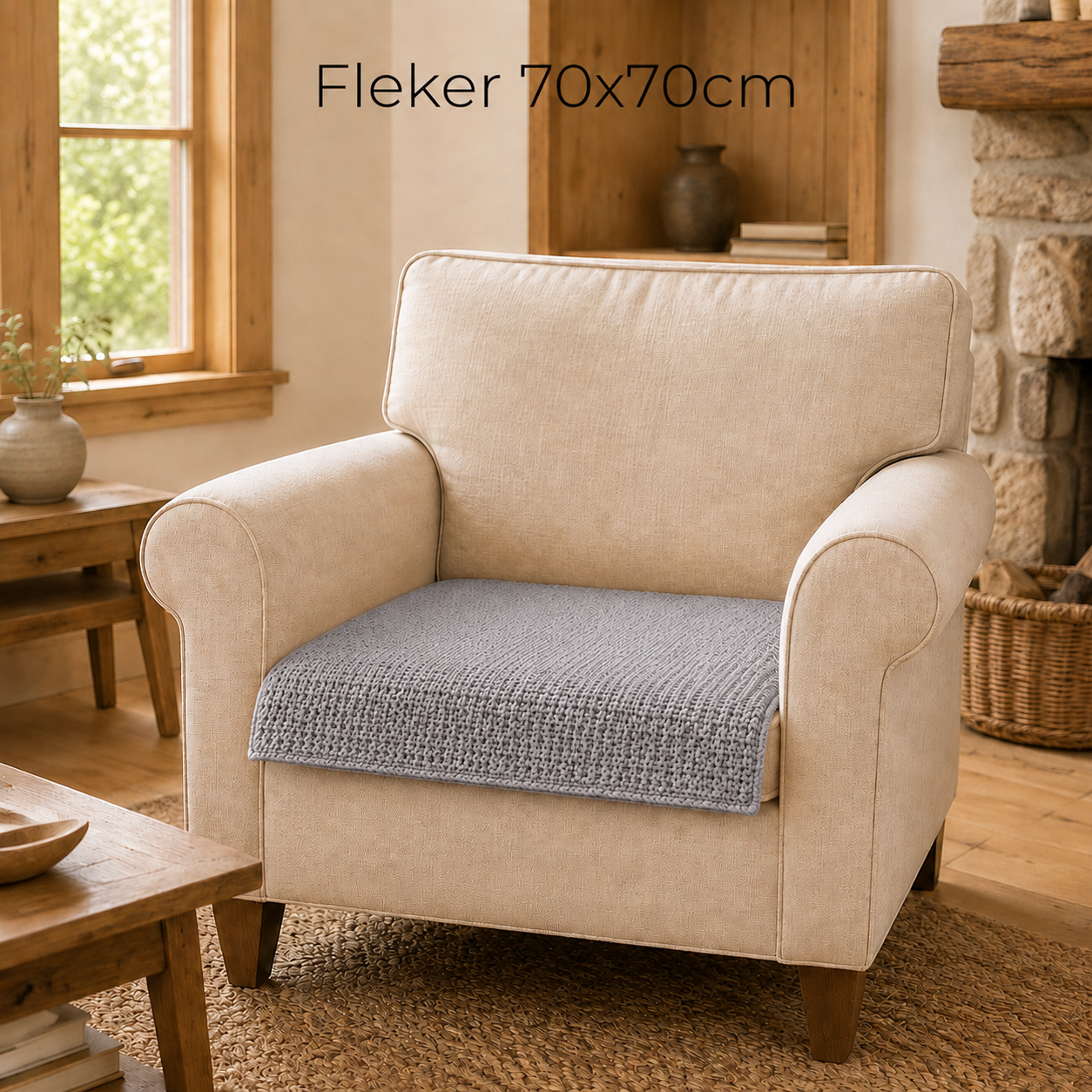 Fleker Solid 70x70cm