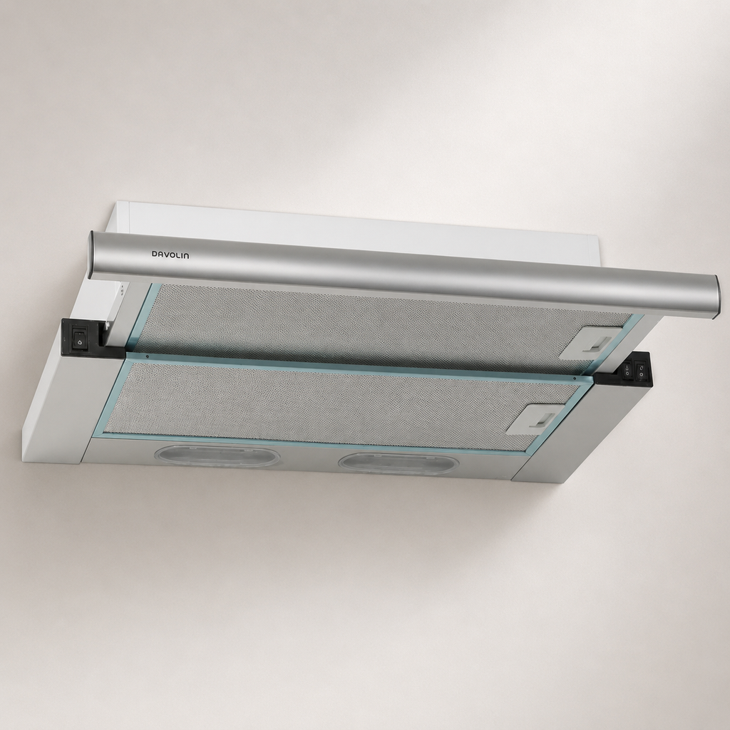 Aspirator Davoline TELESCOPIC HOOD ESSE GREY/INOX