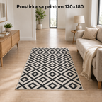 Prostirka sa printom 120×180