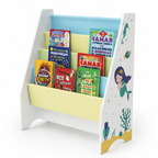 KINDER HOME Polica za knjige i igračke, Organizator, Sekcija, Biblioteka za dečiju sobu - RUSLANA