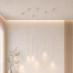 Solvo linijska visilica, 2W, BELA LUX0187