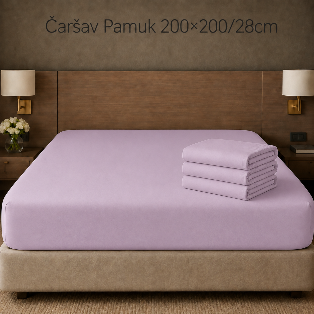 Čaršav Pamuk 200×200/28cm