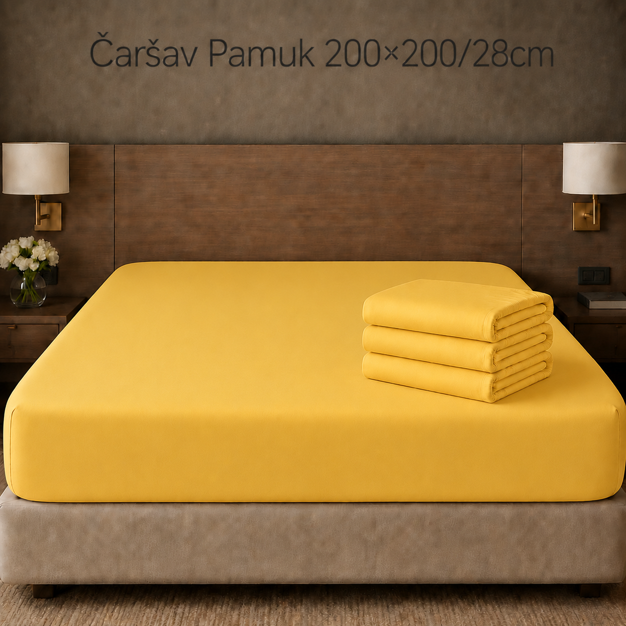 Čaršav Pamuk 200×200/28cm