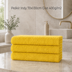 Peškir Indy 70x130cm Glat 400g/m2, 3kom