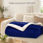 Ćebe sa krznom 150×200