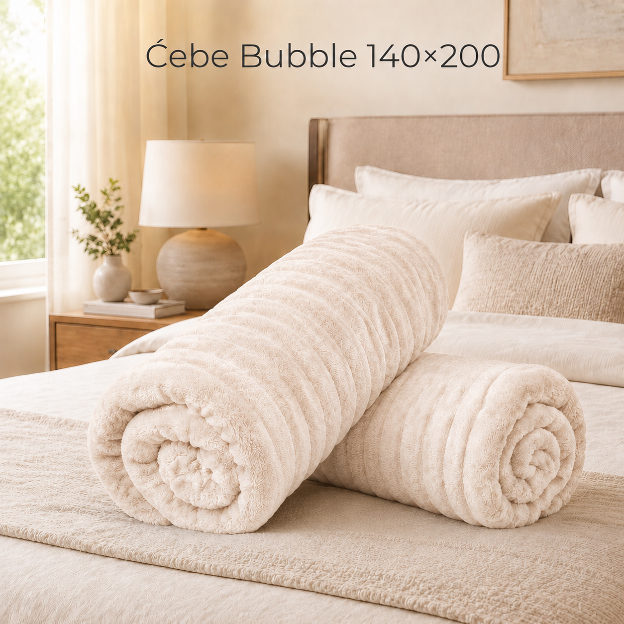 Ćebe Bubble 140×200