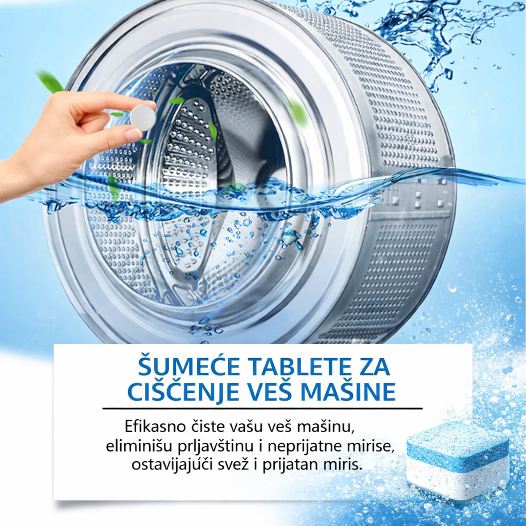 Tablete za čišćenje mašine