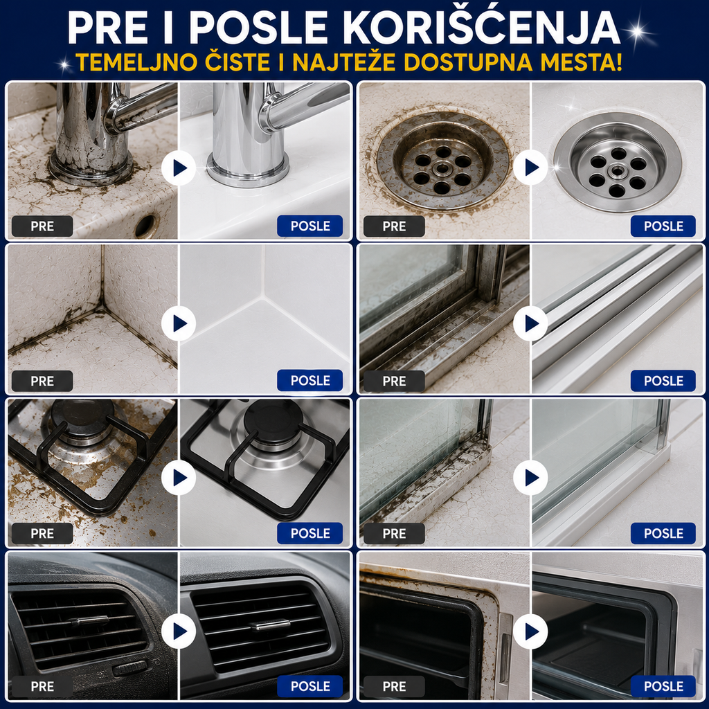 Četke za čišćenje uskih područja
