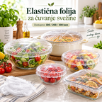 Elastična folija za čuvanje svežine hrane