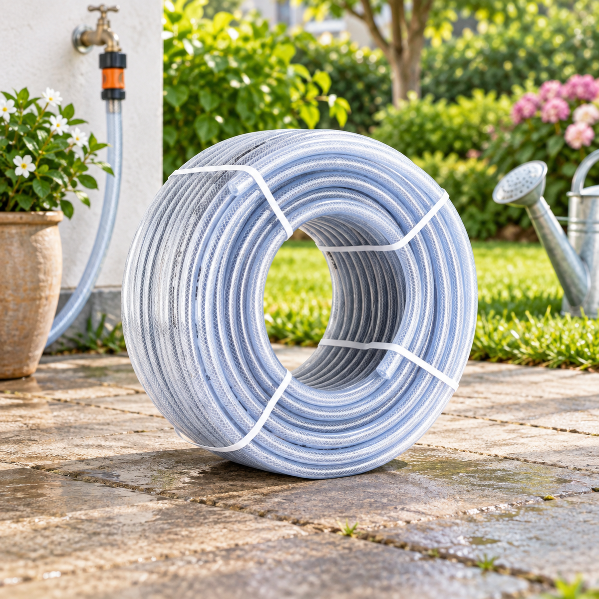 Crevo armirano za pritisak 25mmx50m Cristall Tex