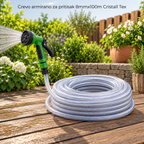 Crevo armirano za pritisak 8mmx100m Cristall Tex