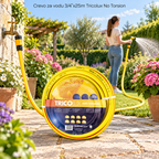 Crevo za vodu 3/4"x25m Tricolux No Torsion