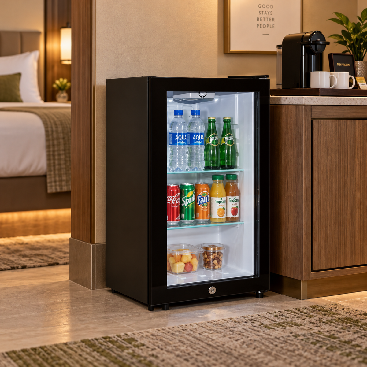 DEEP LC68 Mini bar sa staklenim vratima