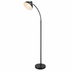 Daron podna lampa metal crna boja E27 158cm