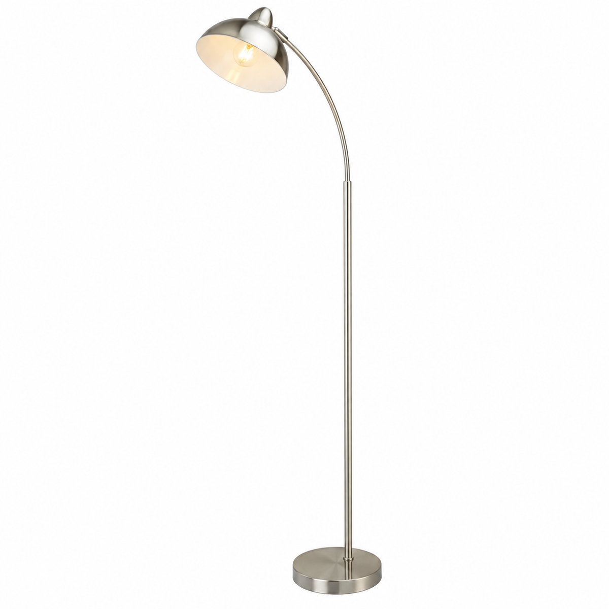 Daron podna lampa metal hrom boja E27 158cm