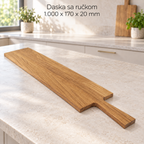 Daska sa ručkom 1.000 x 170 x 20 mm