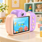 Dečija kamera, 2" IPS LCD, 32 MPx, FullHD, microSD, pink DV201 Pink