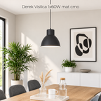 Derek Visilica E27 1x60W mat crno