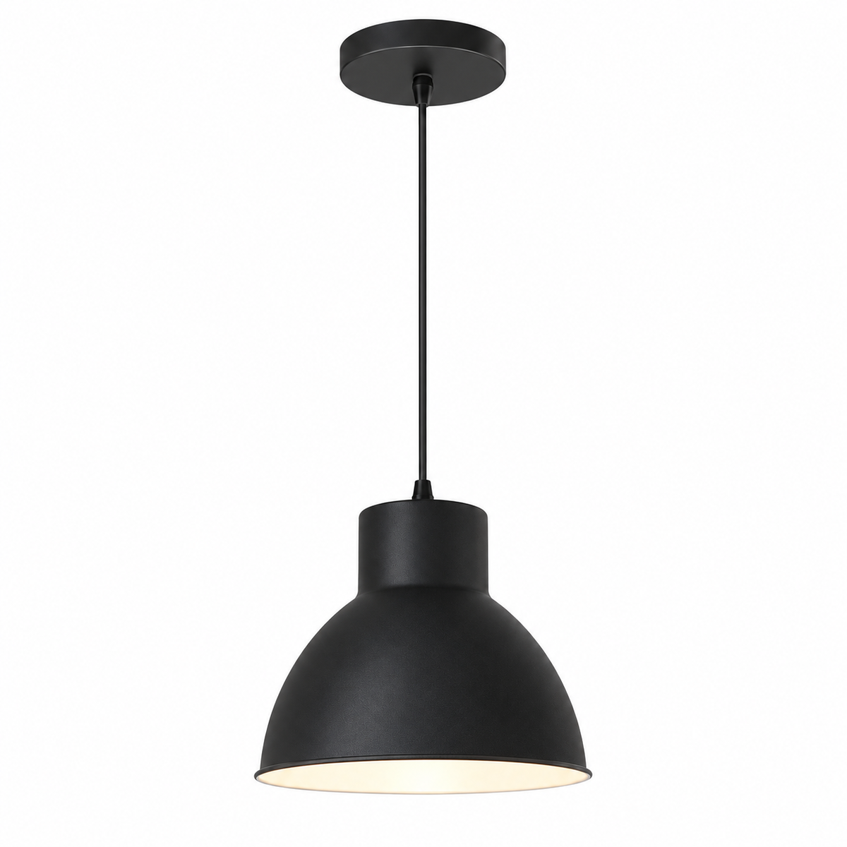 Derek Visilica E27 1x60W mat crno