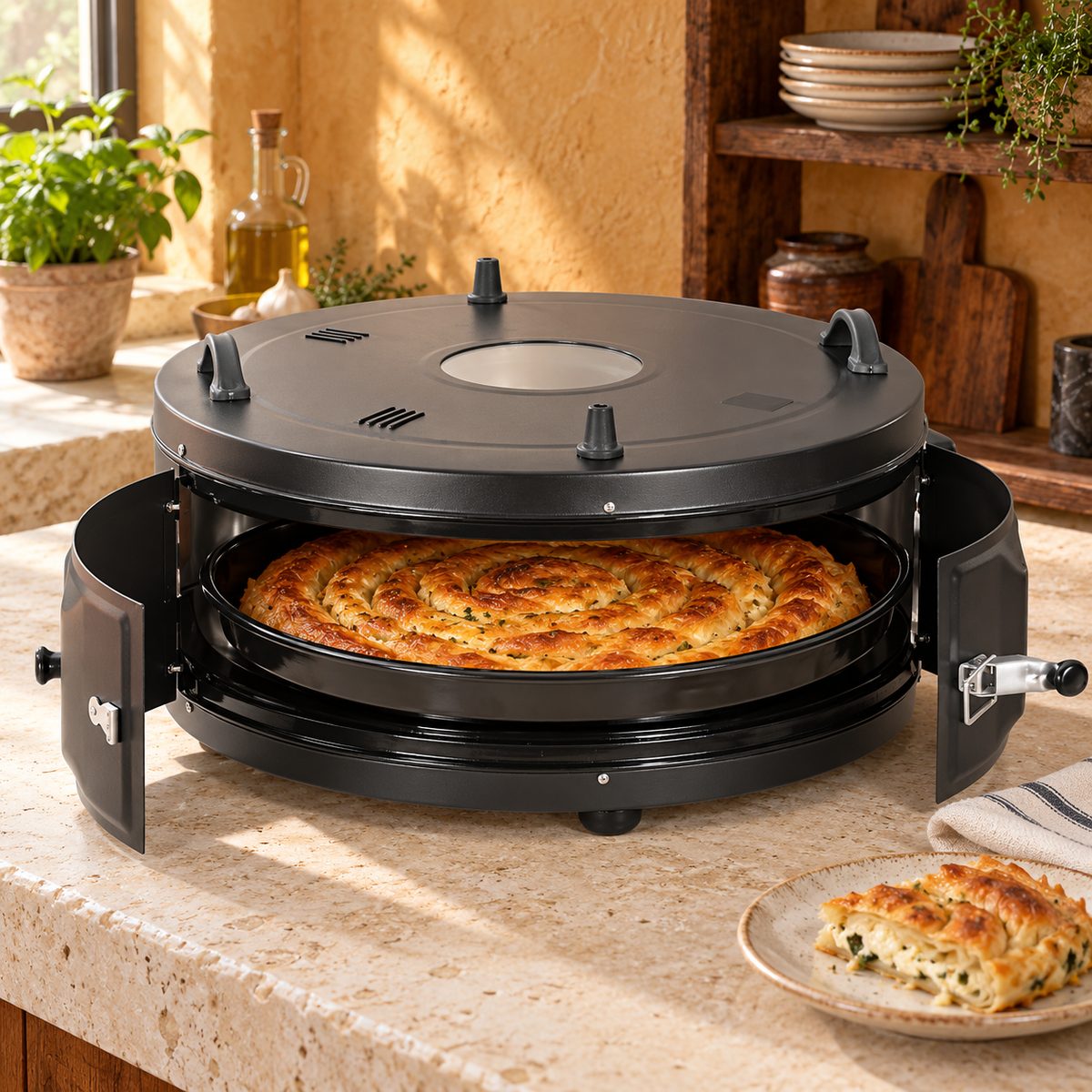 Električna kružna pećnica, 1200 W, 45 cm ZLN8917