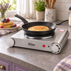 Električni rešo, 1 ploča - 18 cm, 1500 W, INOX ZLN0535