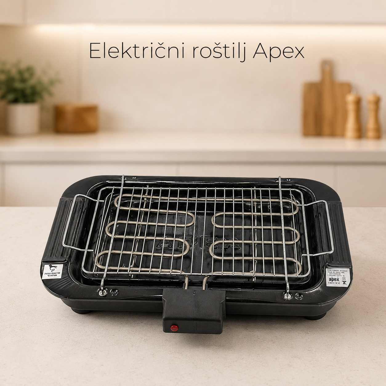 Električni roštilj Apex