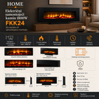 Električni samostojeći kamin 1800W FKK
