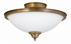 Elisett plafonjera E14 2x40W bronza