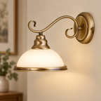 Elisett zidna lampa E27 1x60W bronza