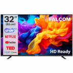 FALCOM TV-32LTF024SM WOS Televizor Smart LED TV HD Ready 32", Bluetooth ,WiFi
