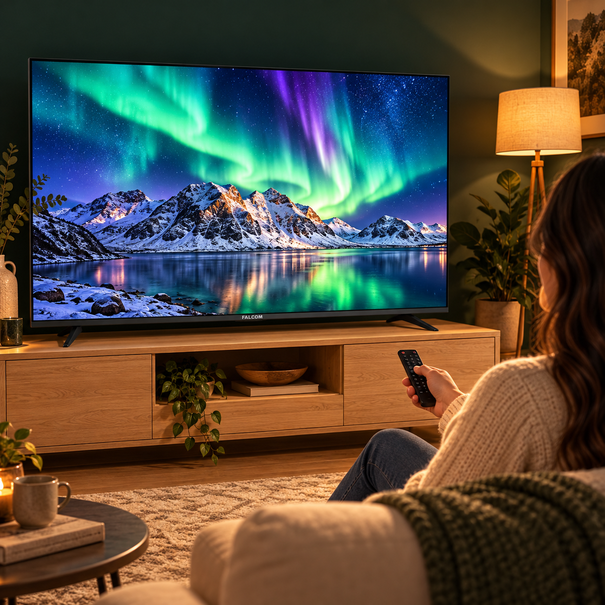FALCOM TV-55LTF024SM WOS Televizor Smart LED TV 4K UltraHD 55"