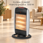 FLORIA ZLN8397 Kvarcna grejalica, 1200 W