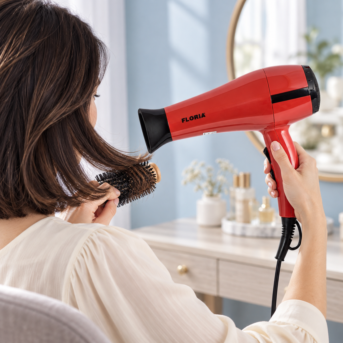 Fen za kosu, 1800 W , crveni ZLN8984