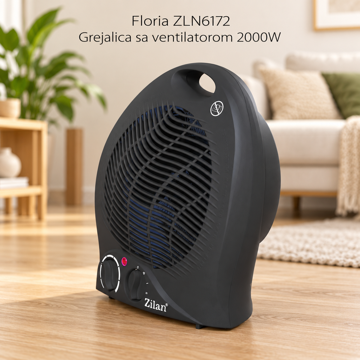 Floria ZLN6172 Grejalica sa ventilatorom 2000W
