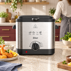 Friteza, kapacitet 1.5l, 2000W, crna, ZLN4185