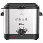Friteza, kapacitet 1.5l, 2000W, crna, ZLN4185