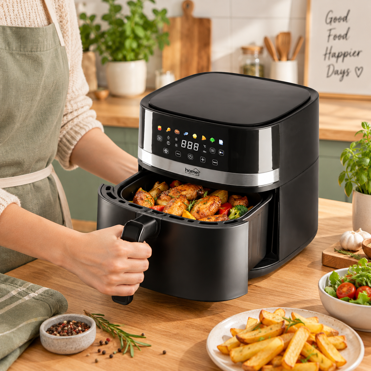 Friteza na vruć vazduh 8l 2000W - Air Fryer HGAF8