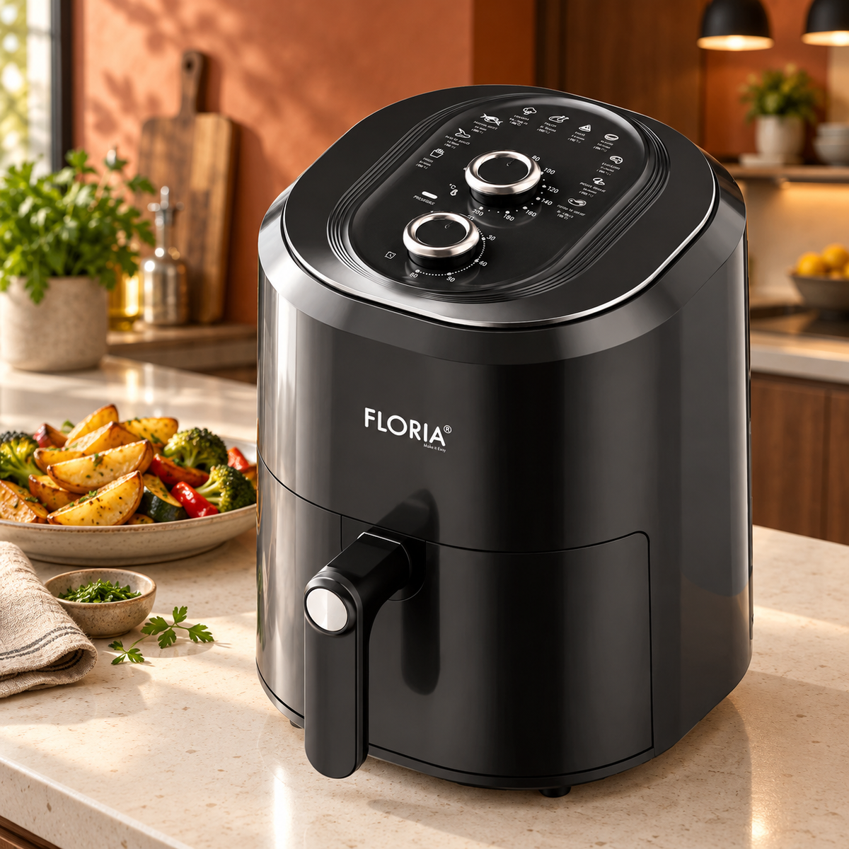 Friteza na vruć vazduh, Timer, 6L - crna ZLN8009