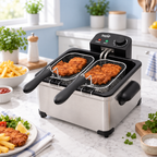 Friteza sa 2 korpe, 5 l, 2000W HGOLS5