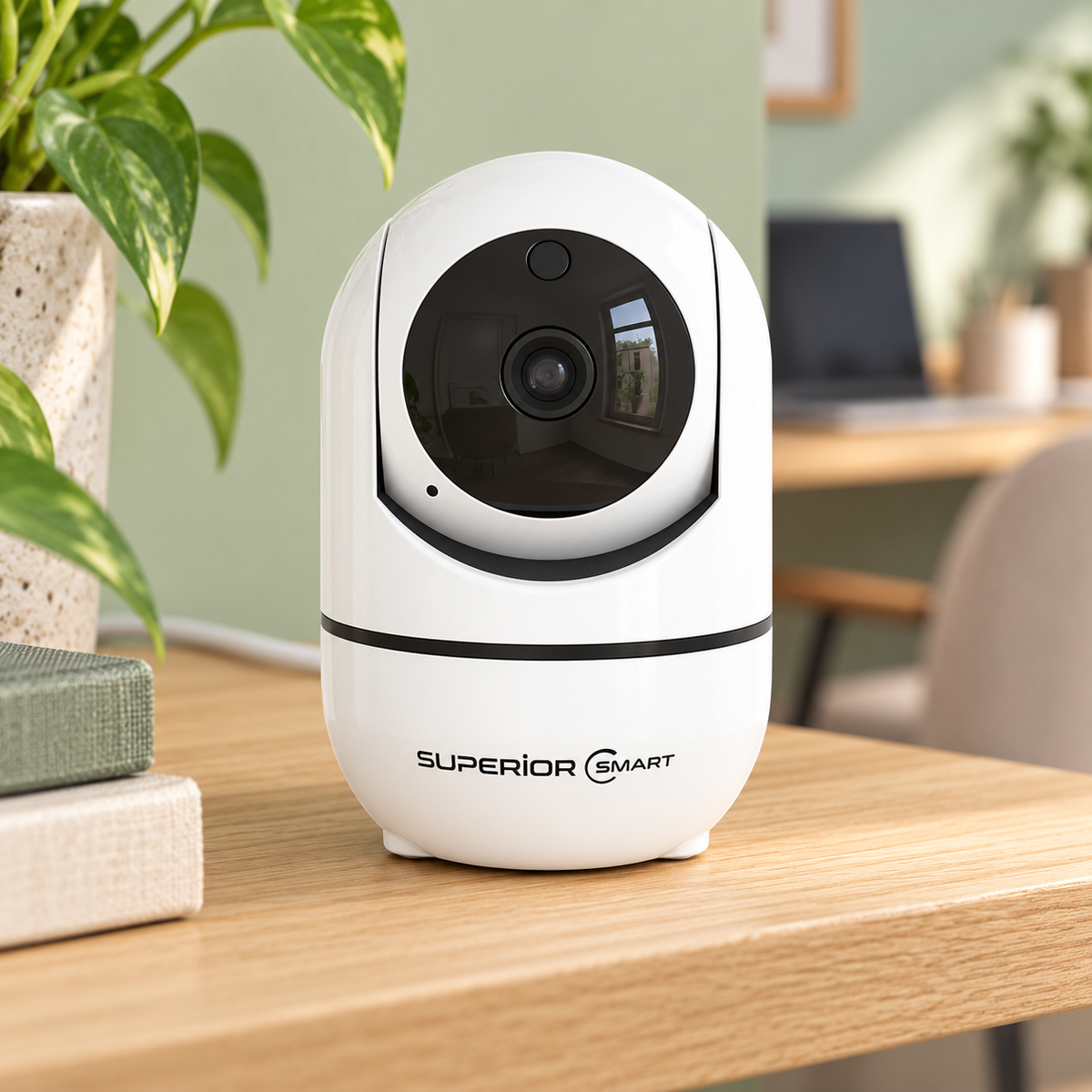Full HD bežična unutrašnja Smart kamera IP kamera, 1080p, WiFi, micro SD