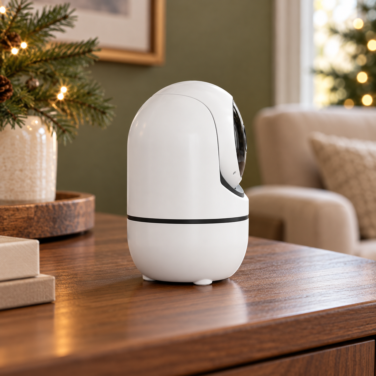 Full HD bežična unutrašnja Smart kamera IP kamera, 1080p, WiFi, micro SD