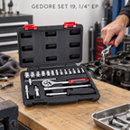 GEDORE SET 19, 1/4" EP