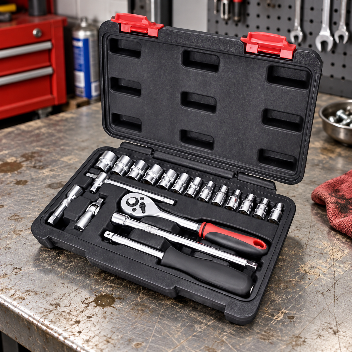 GEDORE SET 19, 1/4" EP