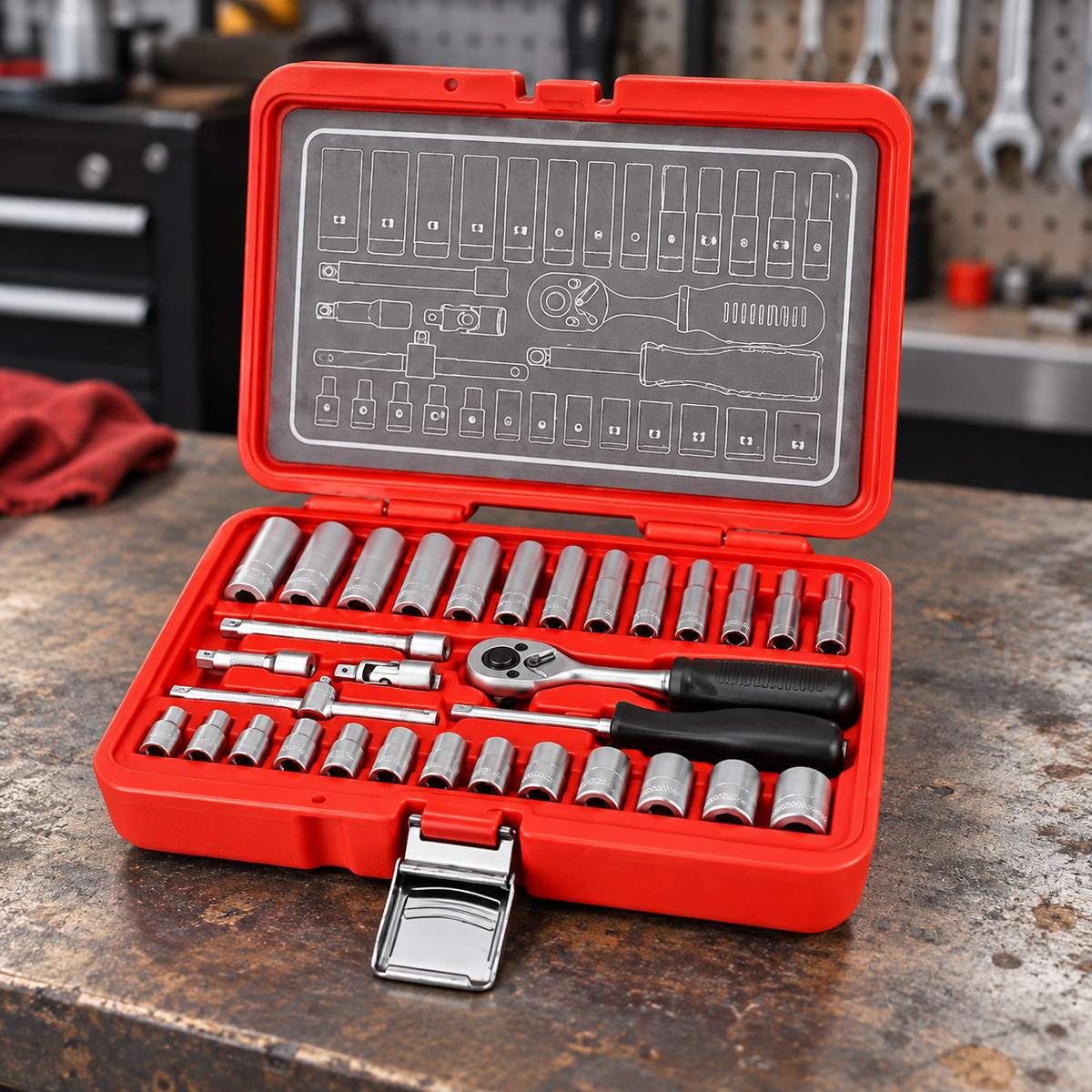 GEDORE SET 32, 1/4" , EP
