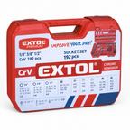 GEDORE SET 94 1/4", 3/8", 1/2" EP
