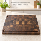 GEFU Daska sa kanalom 440 x 300 x 40 mm