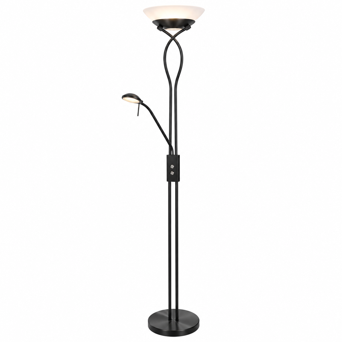Gamma Podna lampa sa čitačem 230W 40W mat crno