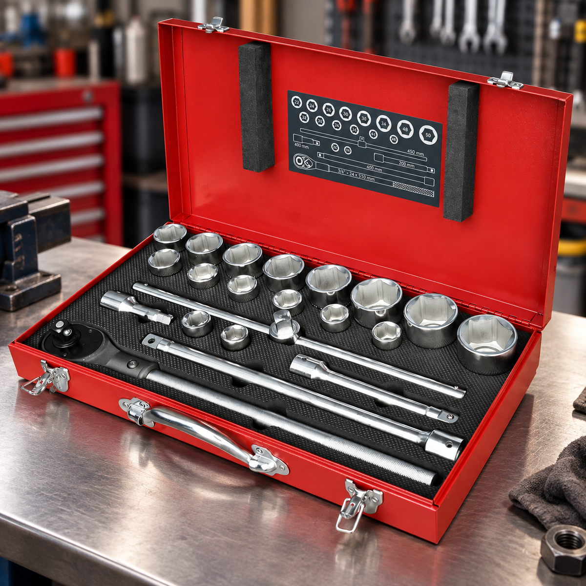 Gedore set 22 kom , 3/4" , EP