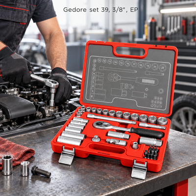 Gedore set 39, 3/8